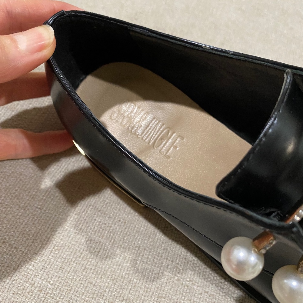 derby shoe with pearl and crystaI - Picture 9 of 12